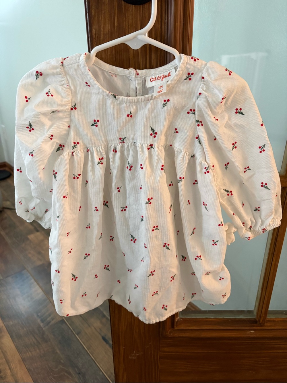 Cat and Jack Mistletoe Corduroy Dress